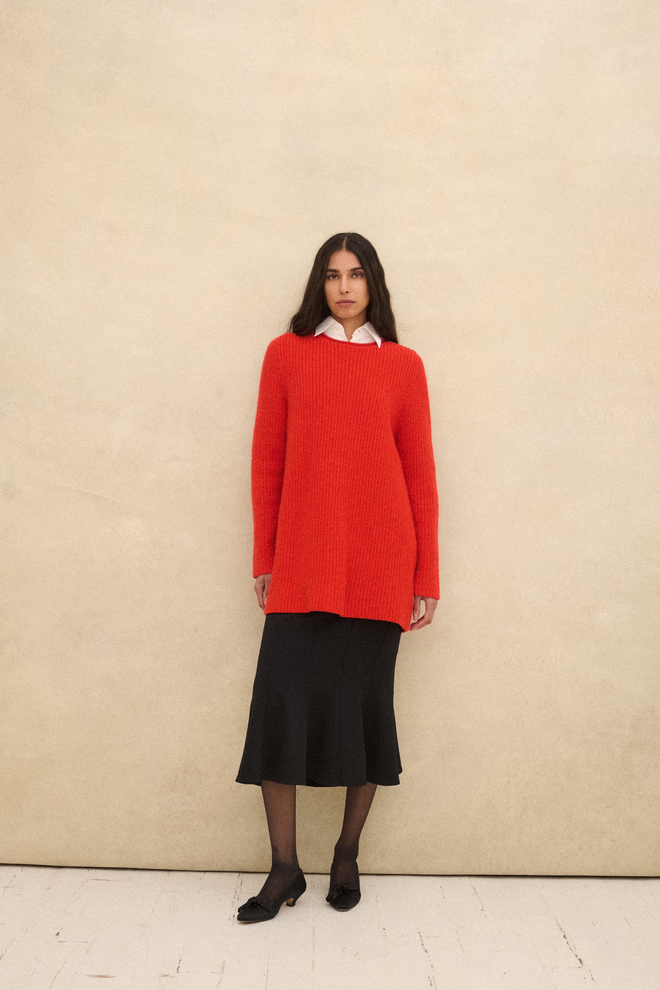 The Row Red Knit - Desert Vintage