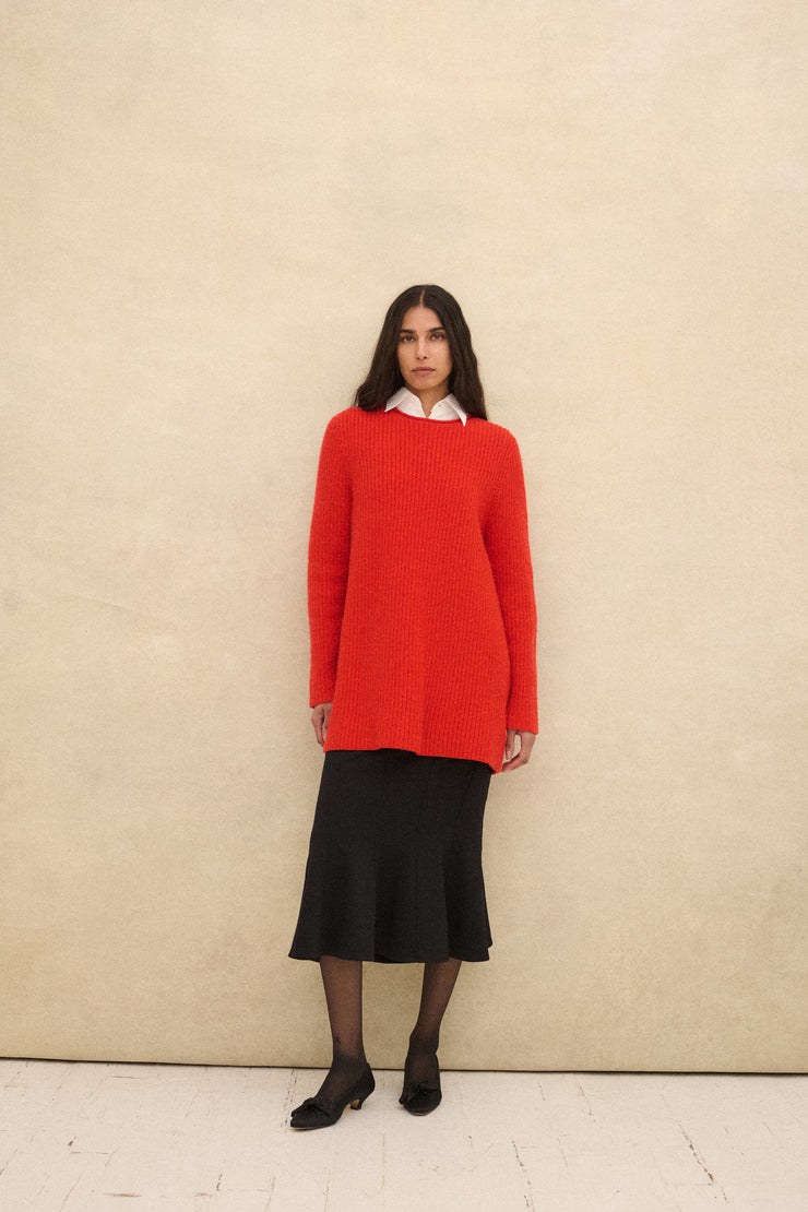 The Row Red Knit - Desert Vintage