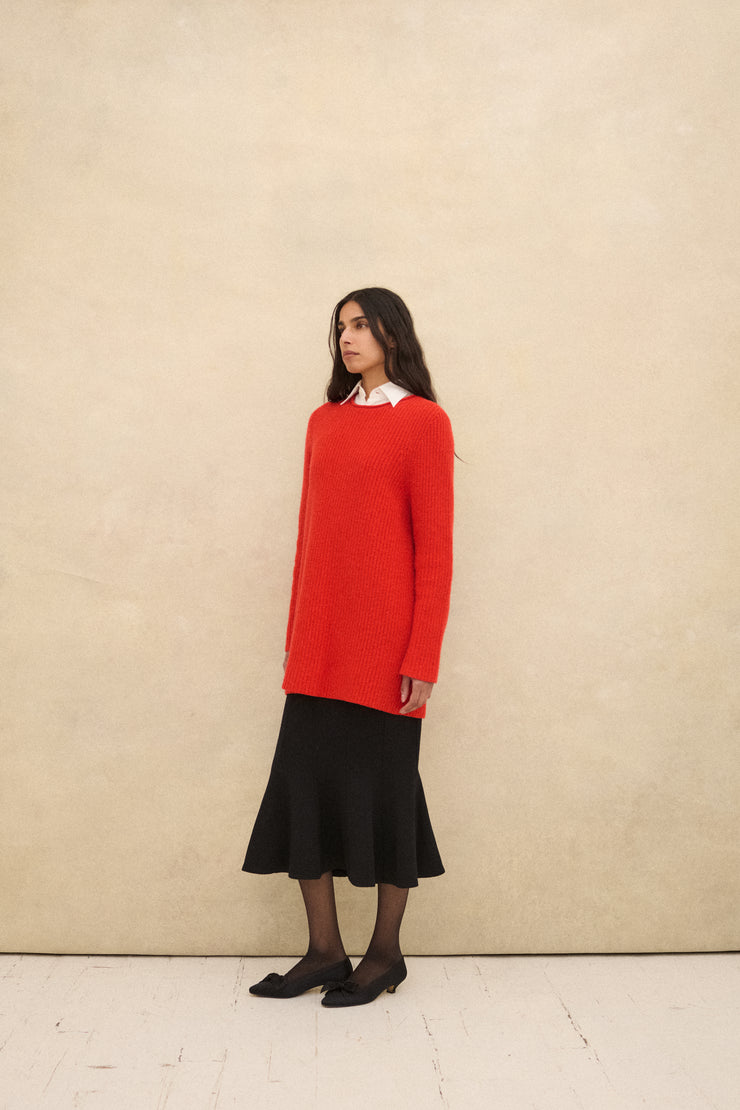 The Row Red Knit - Desert Vintage