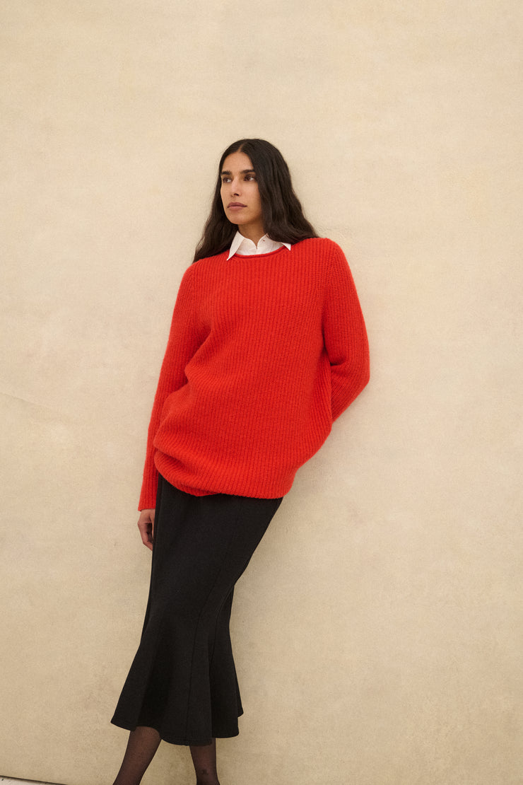 The Row Red Knit - Desert Vintage