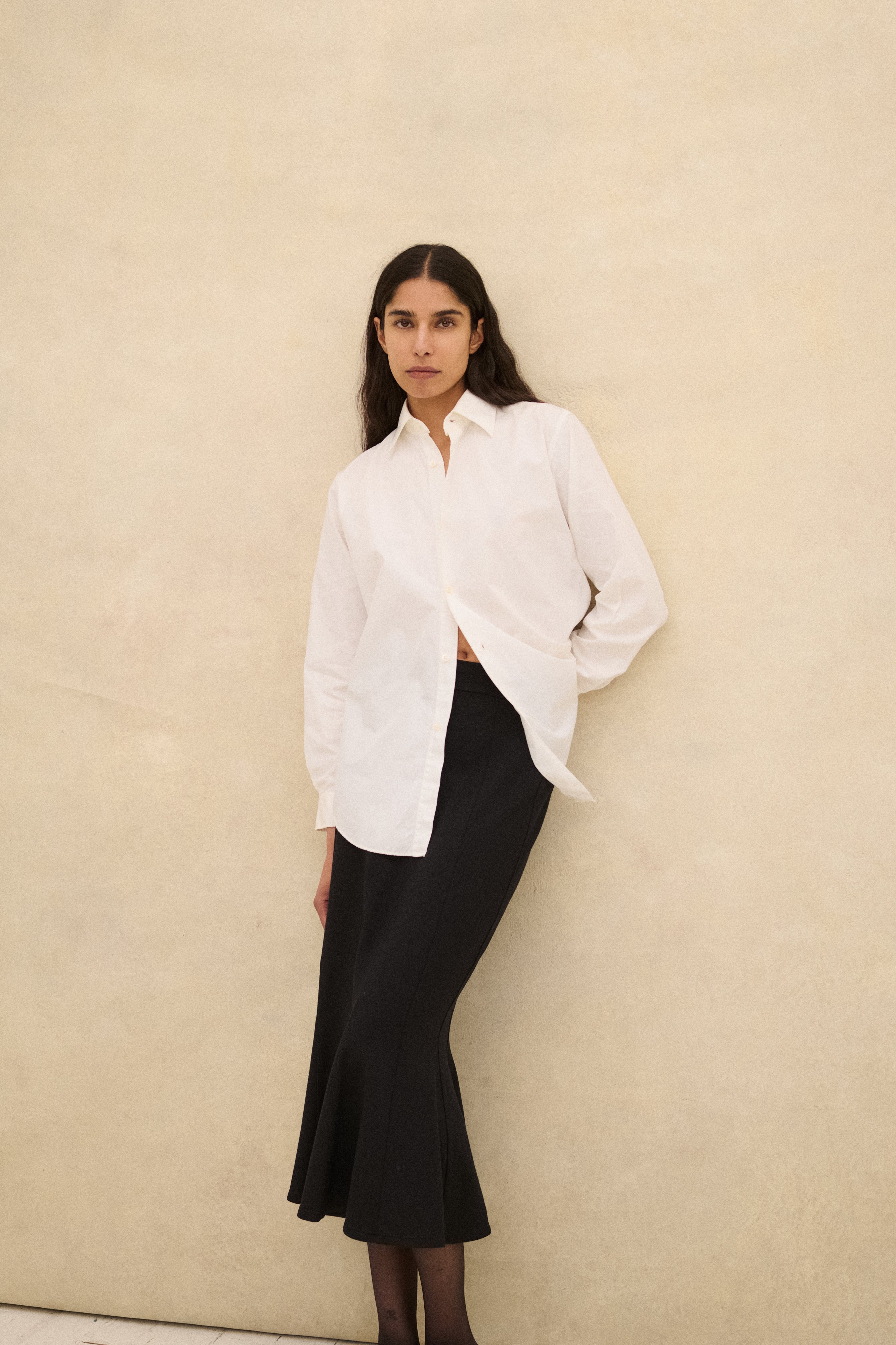 Margiela era Hermes White Blouse - Desert Vintage