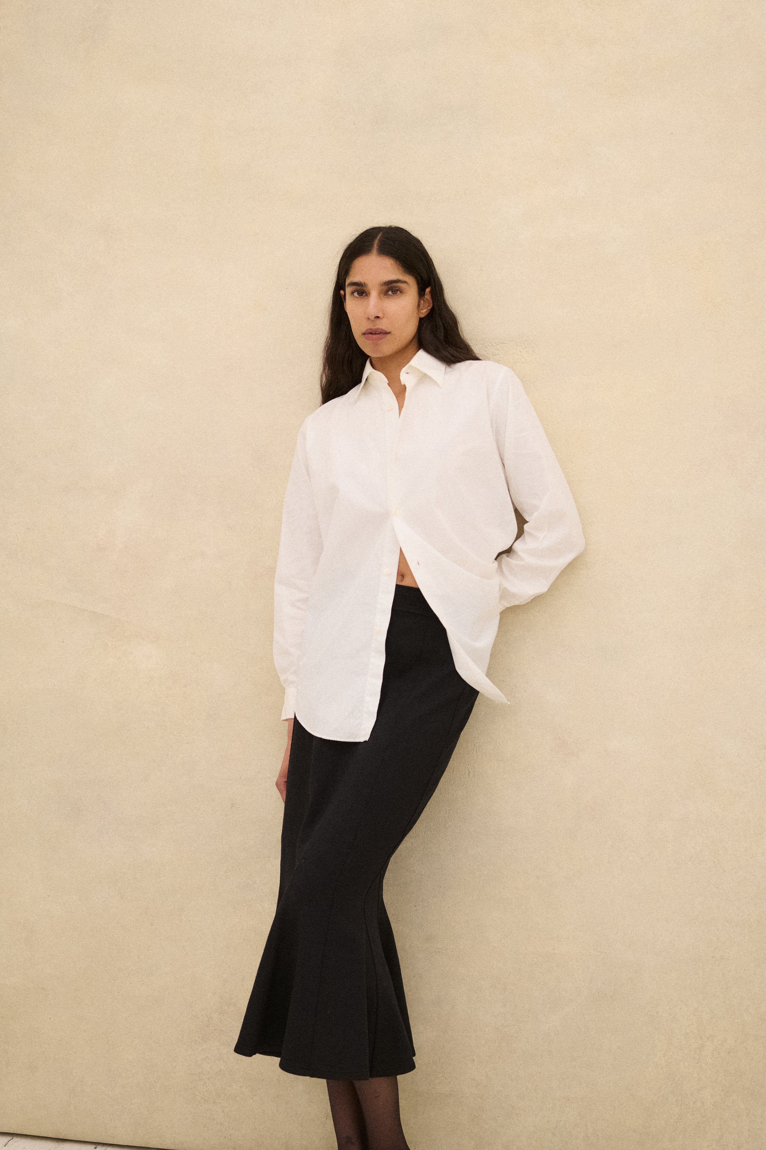 Margiela era Hermes White Blouse - Desert Vintage