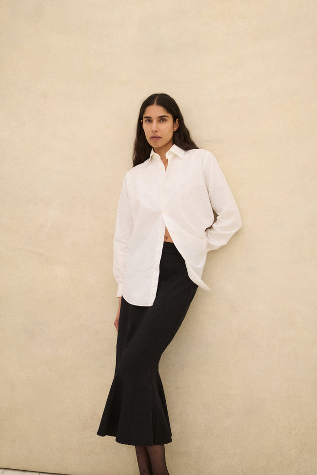 Margiela era Hermes White Blouse - Desert Vintage
