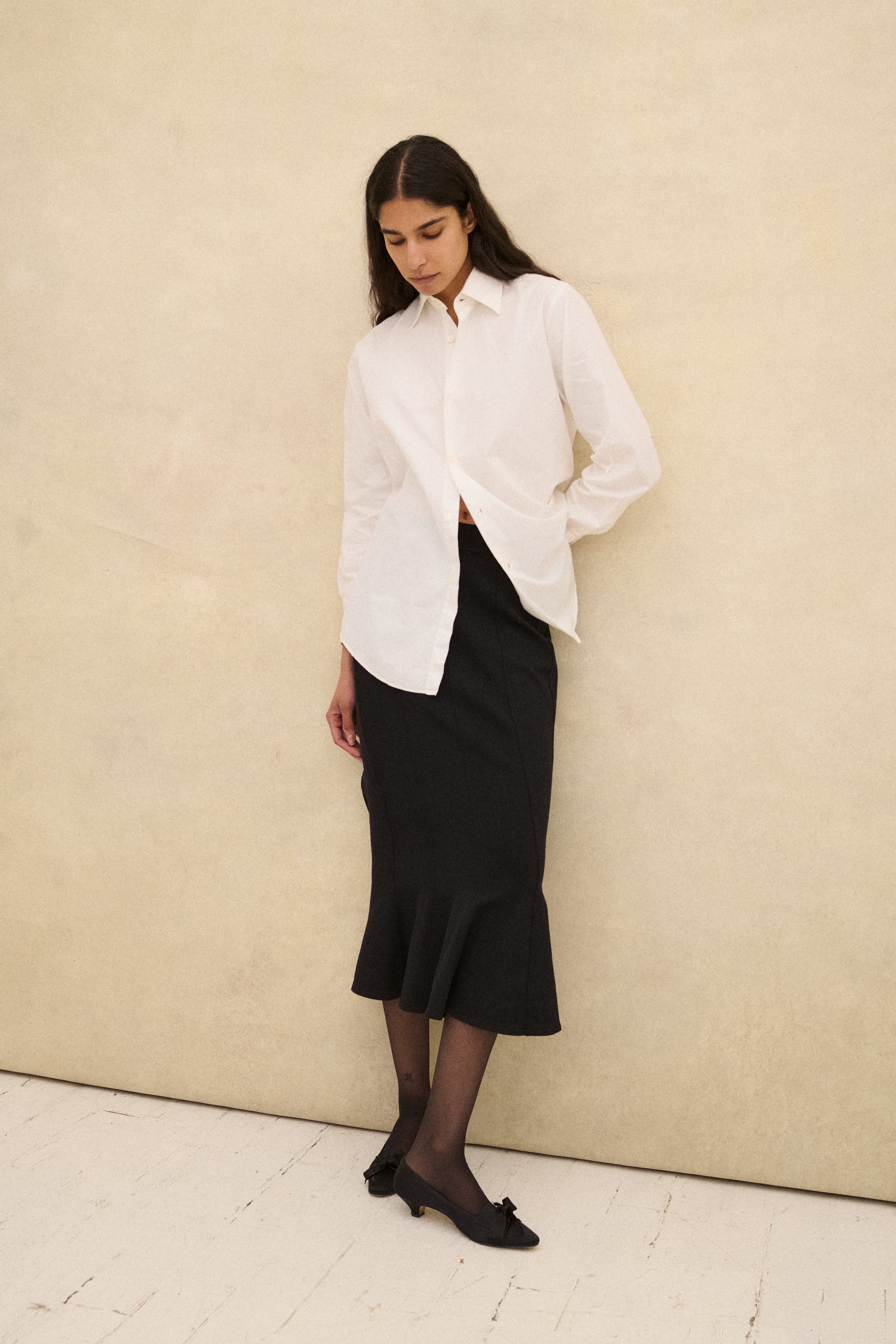 Margiela era Hermes White Blouse - Desert Vintage