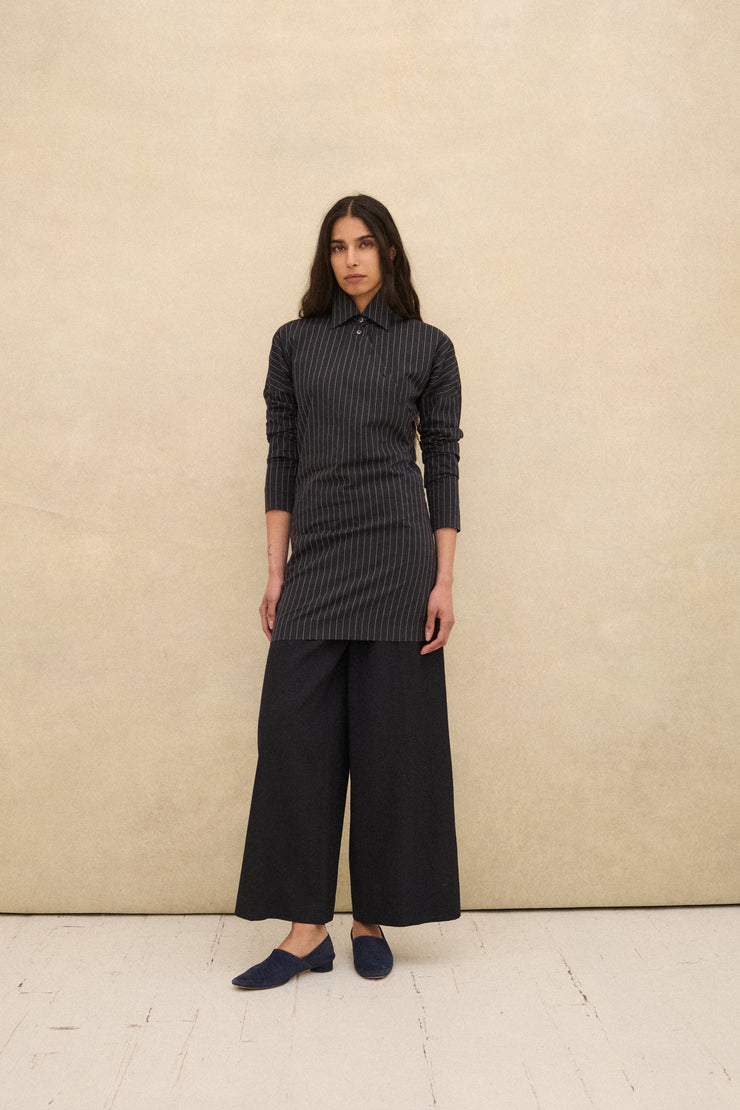 Jean Paul Gaultier Pinstripe Tunic - Desert Vintage