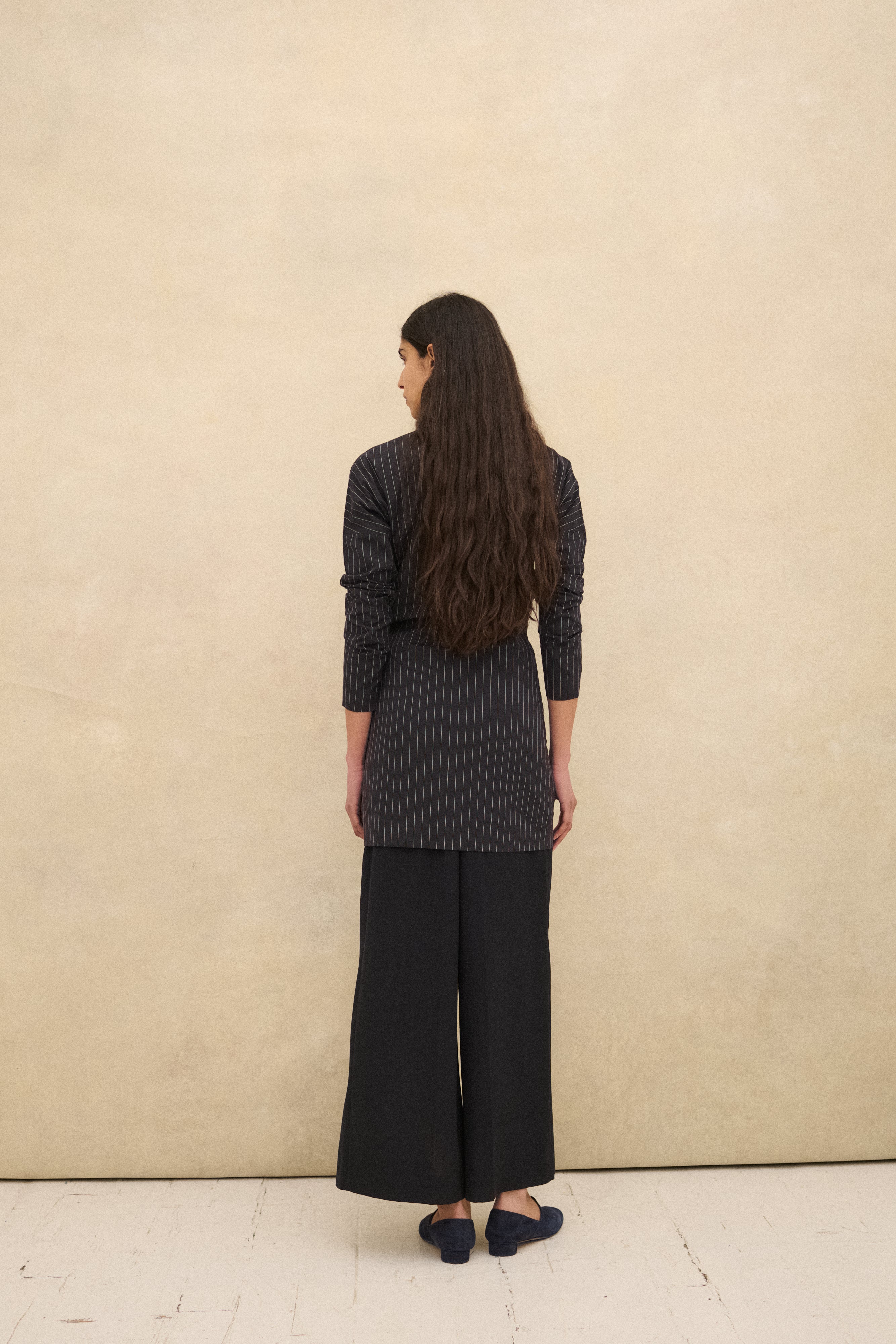Jean Paul Gaultier Pinstripe Tunic - Desert Vintage
