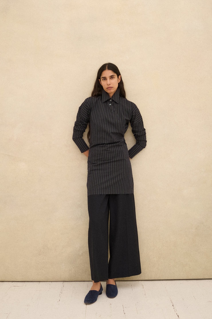 Jean Paul Gaultier Pinstripe Tunic - Desert Vintage