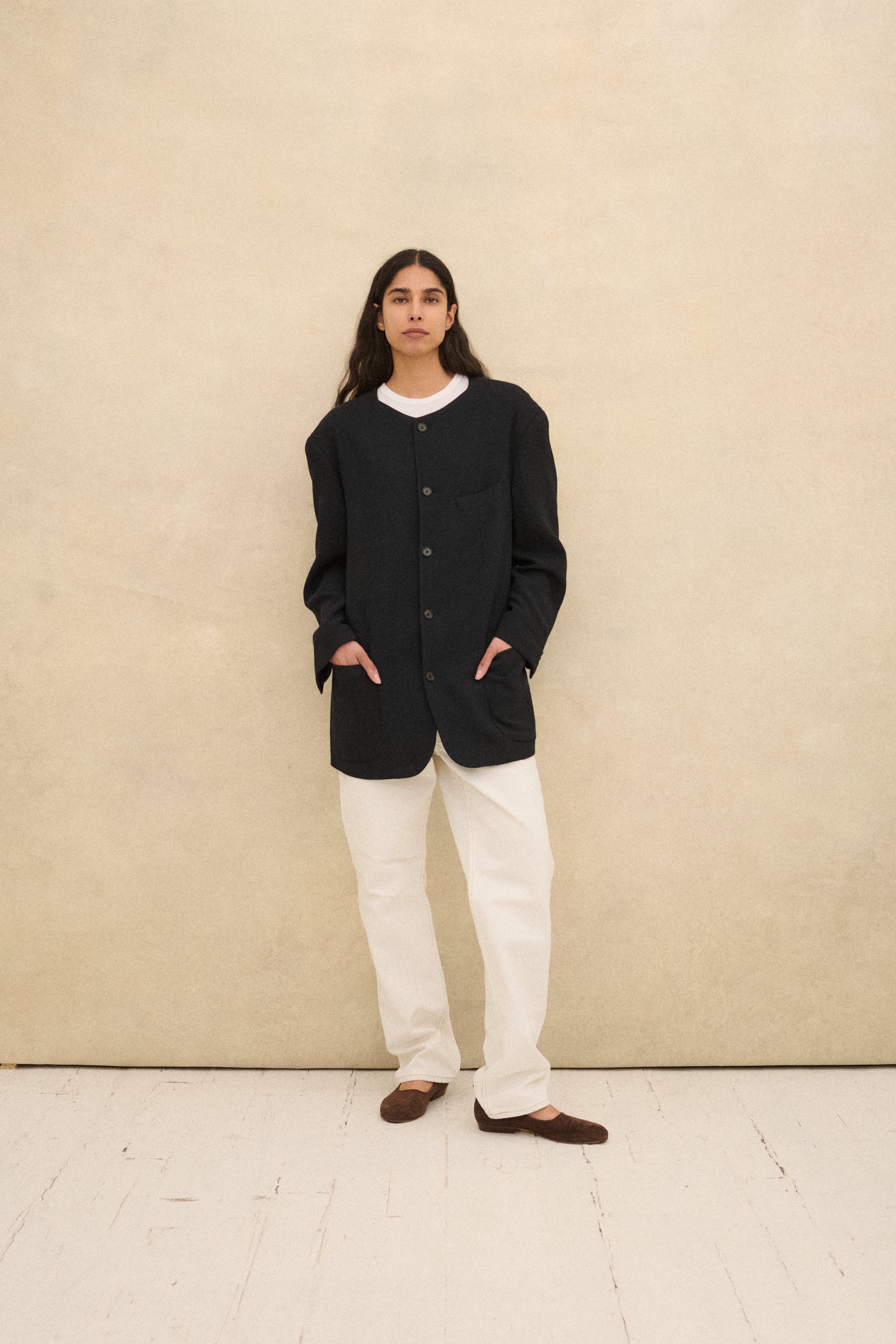 Armani Black Coat - Desert Vintage