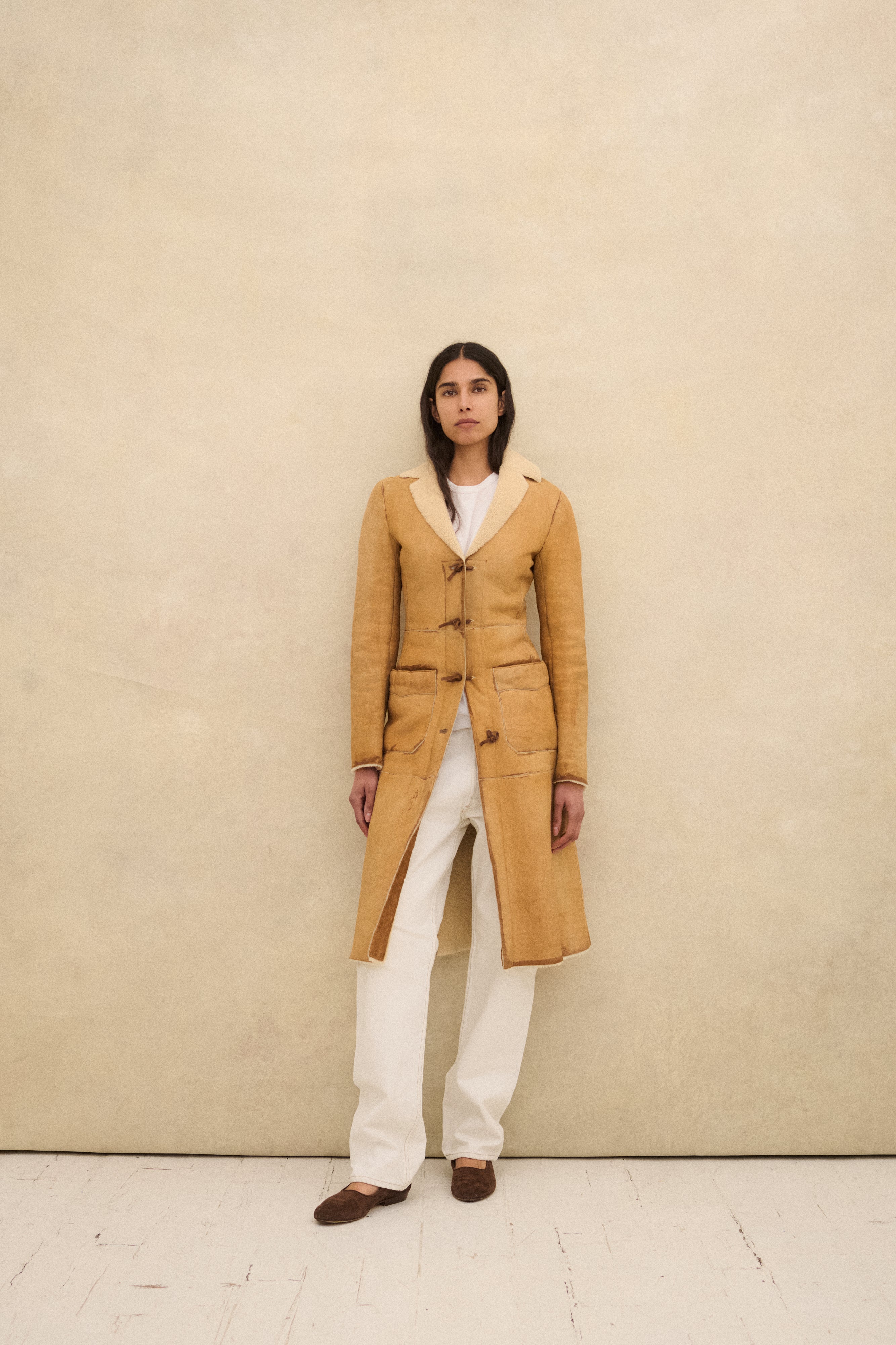 Miu Miu Shearling Coat - Desert Vintage