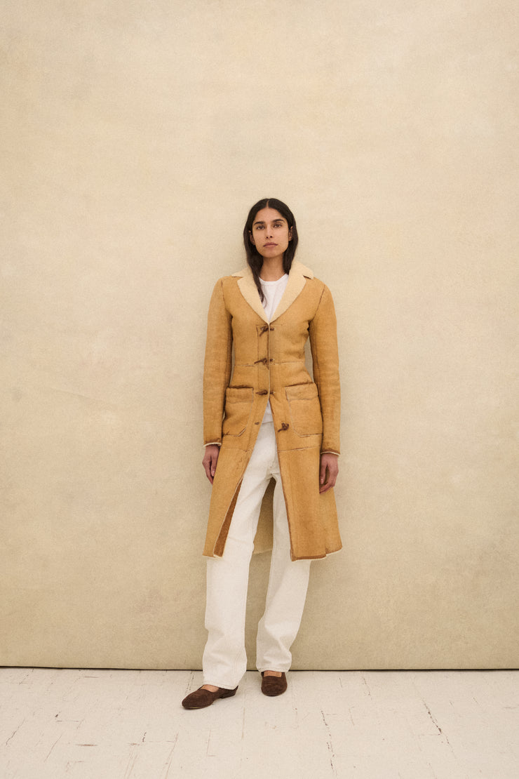 Miu Miu Shearling Coat - Desert Vintage
