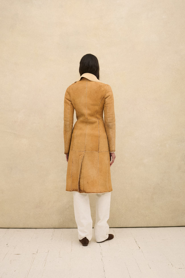 Miu Miu Shearling Coat - Desert Vintage