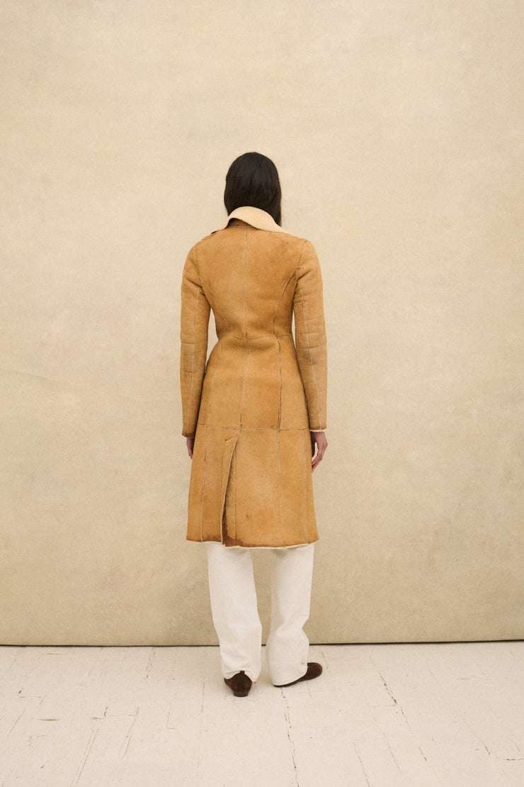 Miu Miu Shearling Coat - Desert Vintage