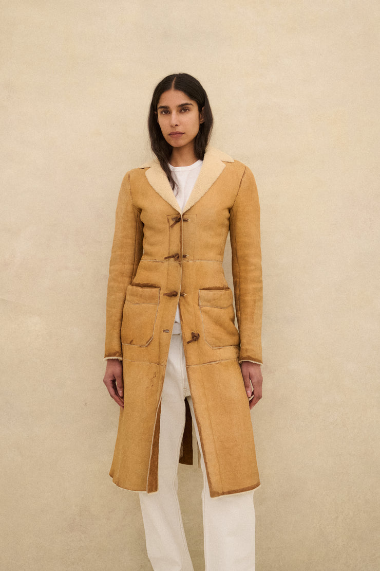 Miu Miu Shearling Coat - Desert Vintage