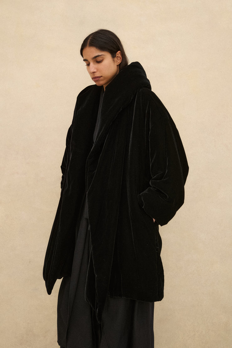 Donna Karan Velvet Coat - Desert Vintage