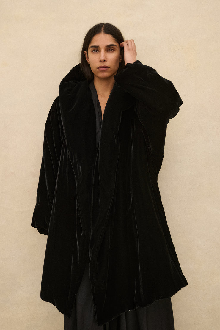 Donna Karan Velvet Coat - Desert Vintage