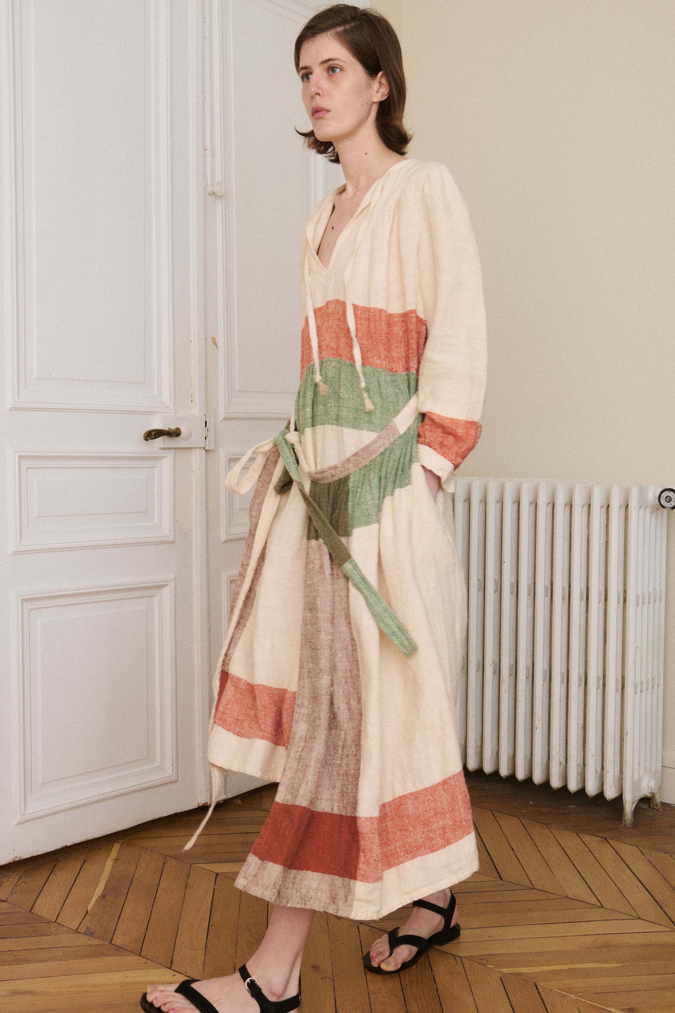 Laura Biagotti Silk Linen Dress - Desert Vintage