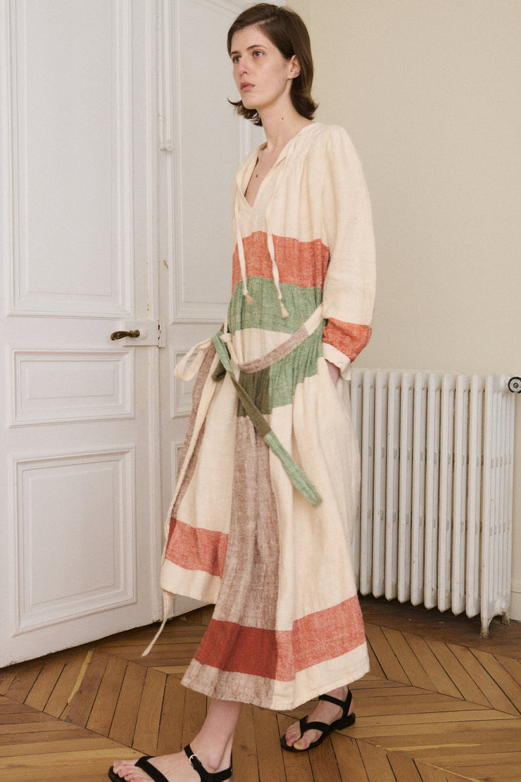 Laura Biagiotti Silk Linen Dress - Desert Vintage