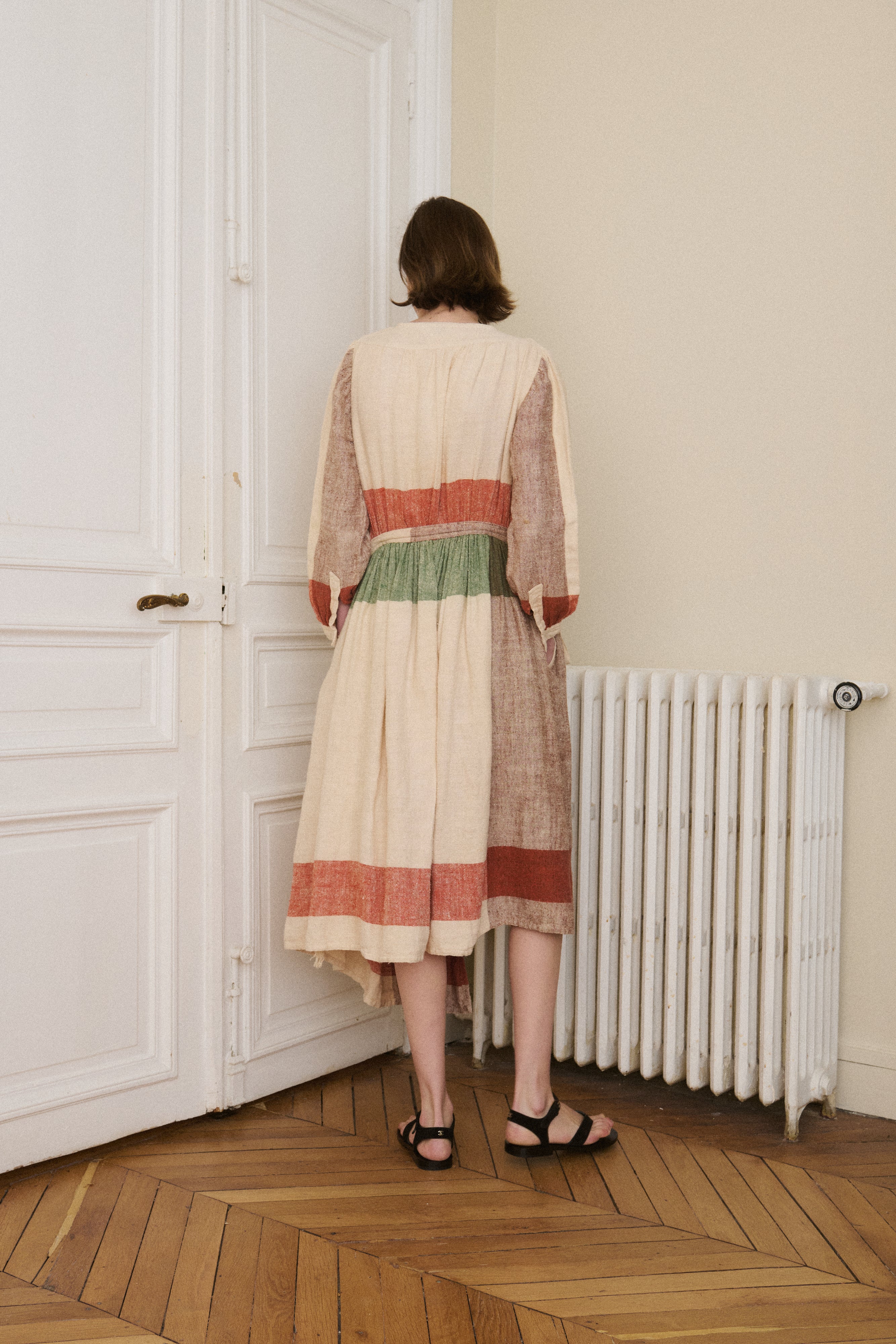 Laura Biagotti Silk Linen Dress - Desert Vintage