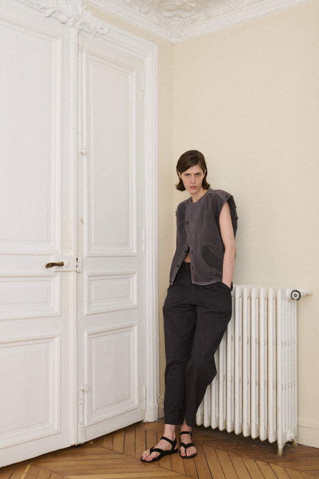 Issey Miyake Cotton Vest - Desert Vintage
