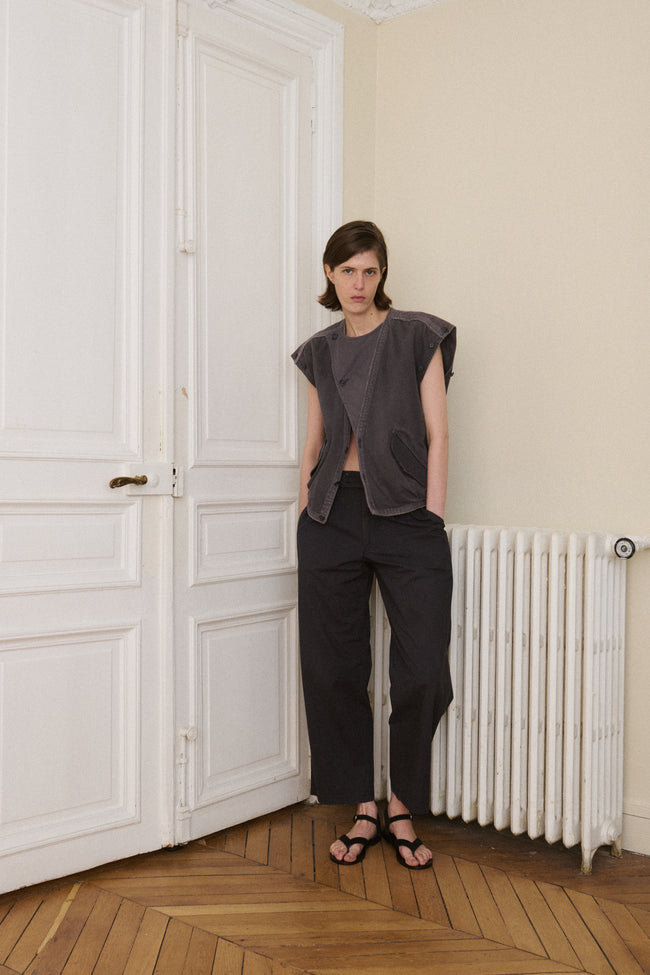 Issey Miyake Cotton Vest - Desert Vintage