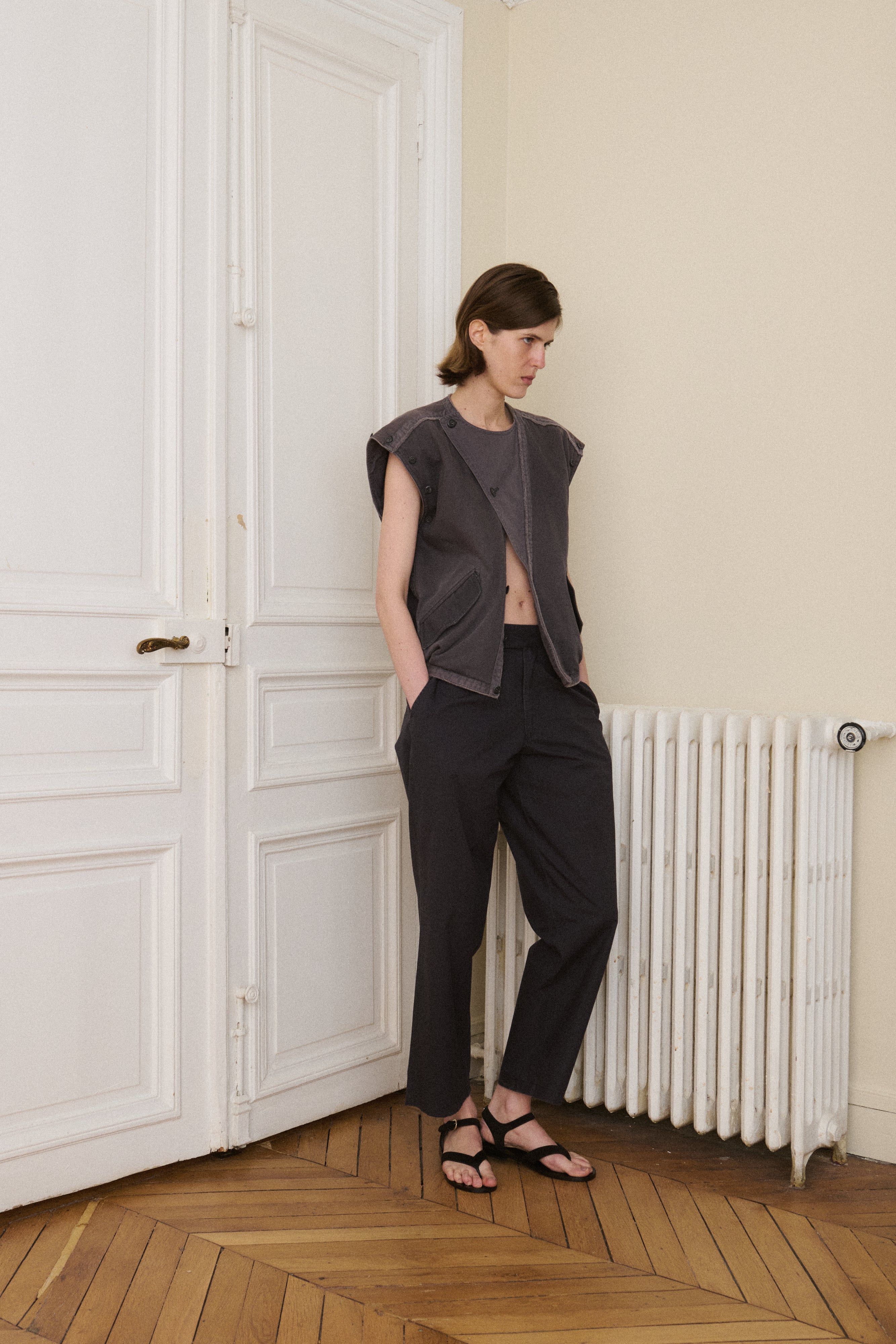 Issey Miyake Cotton Vest - Desert Vintage