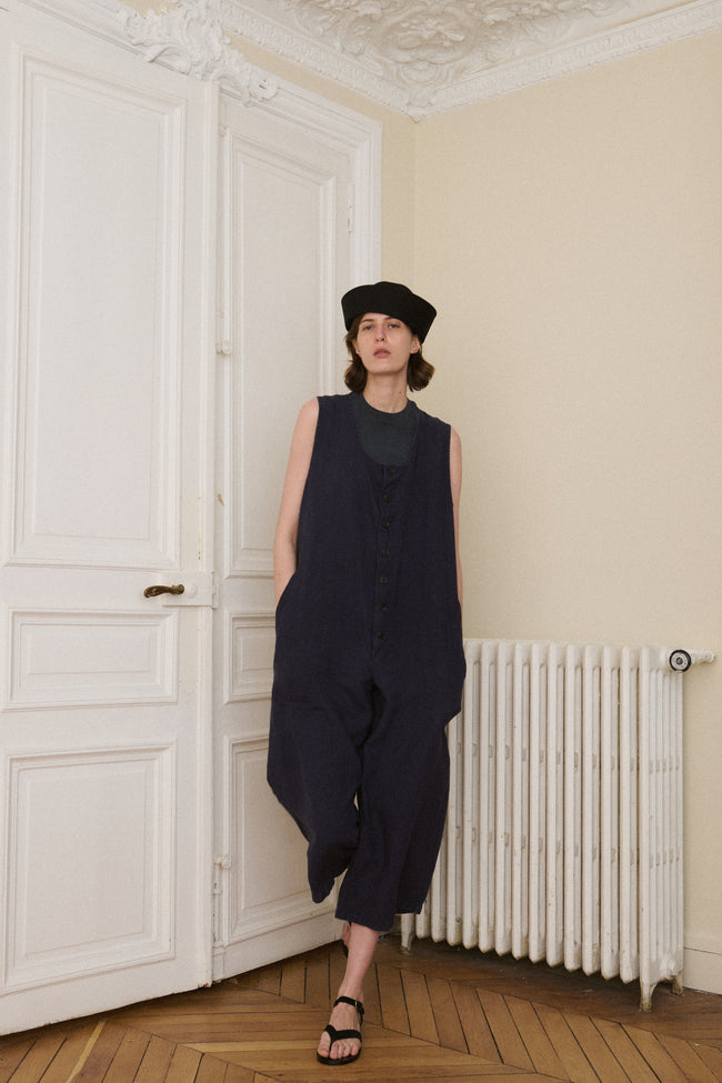 Yohji Yamamoto Linen Jumpsuit - Desert Vintage
