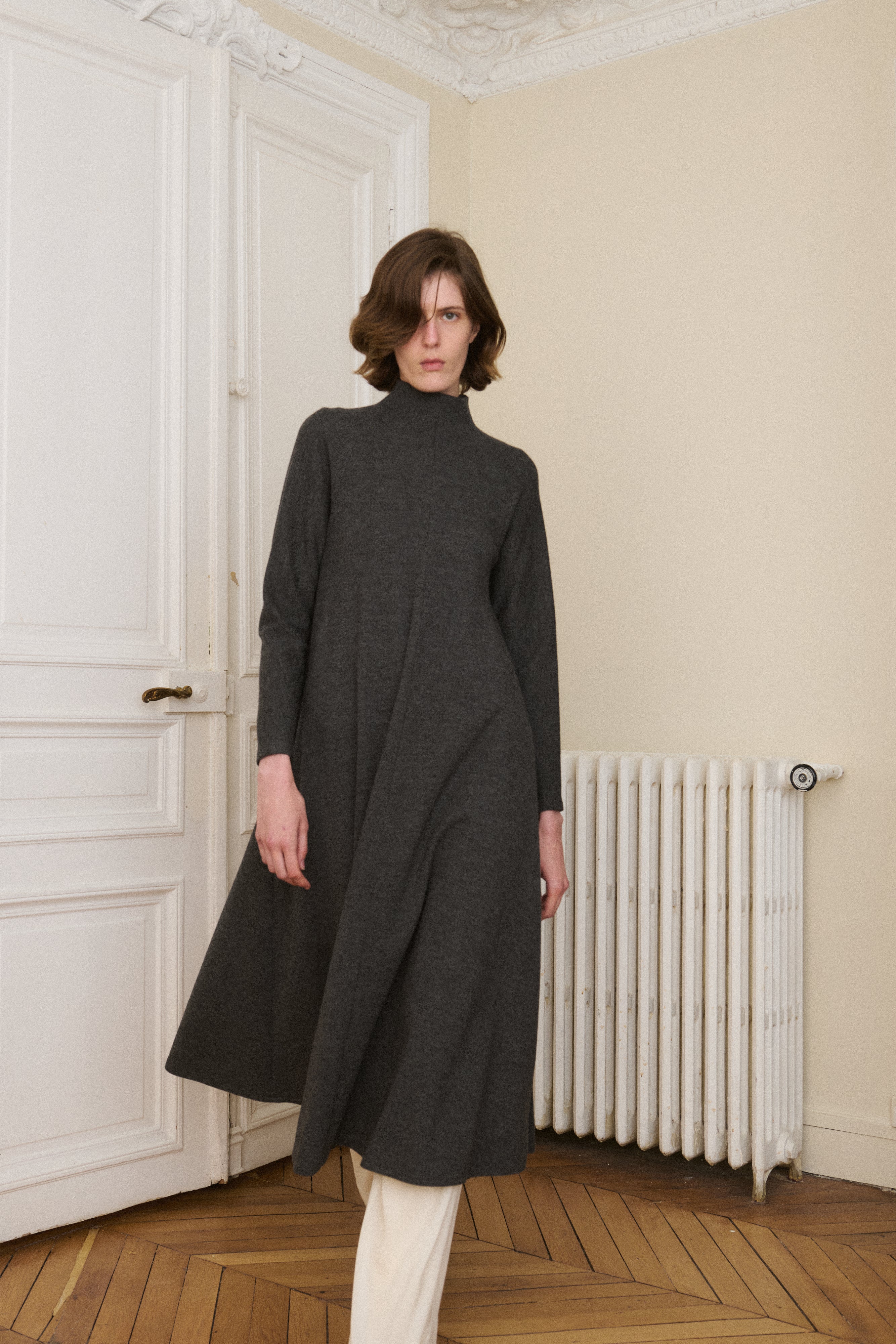 Geoffrey Beene Grey Dress - Desert Vintage