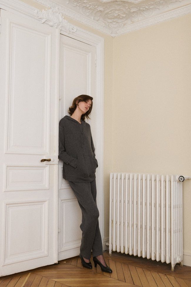 Grey Cashmere Set - Desert Vintage