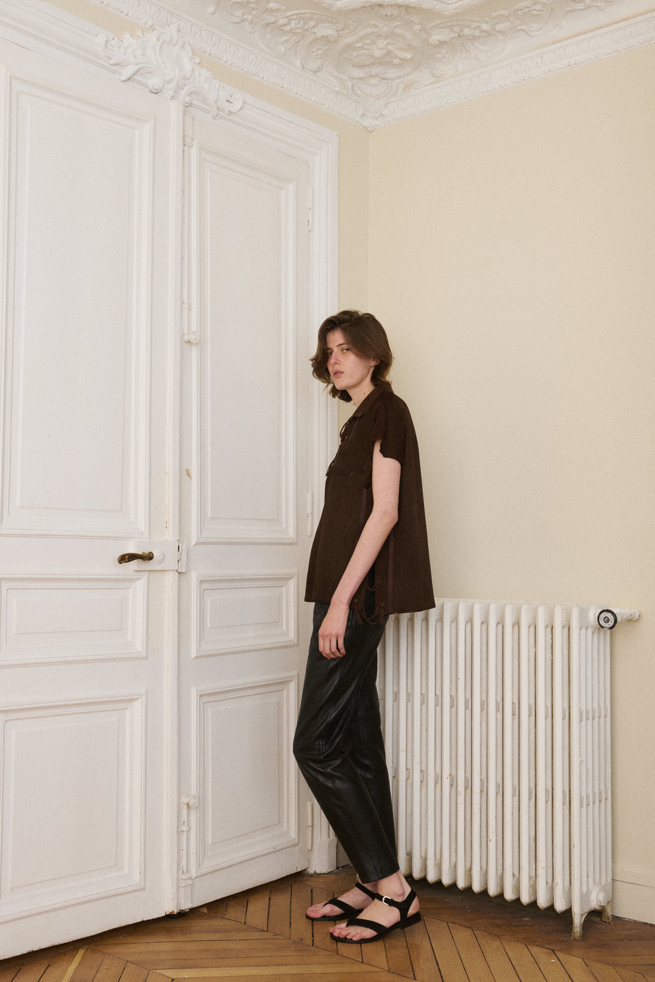 Number (N)ine Suede Top - Desert Vintage