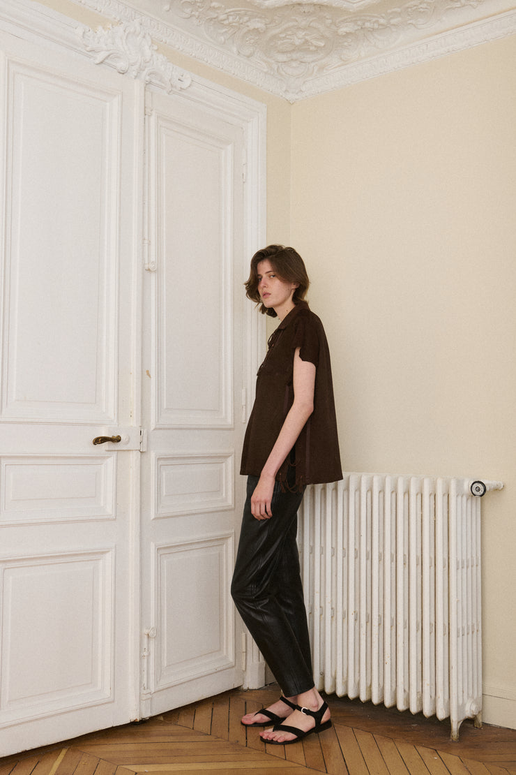 Number (N)ine Suede Top - Desert Vintage