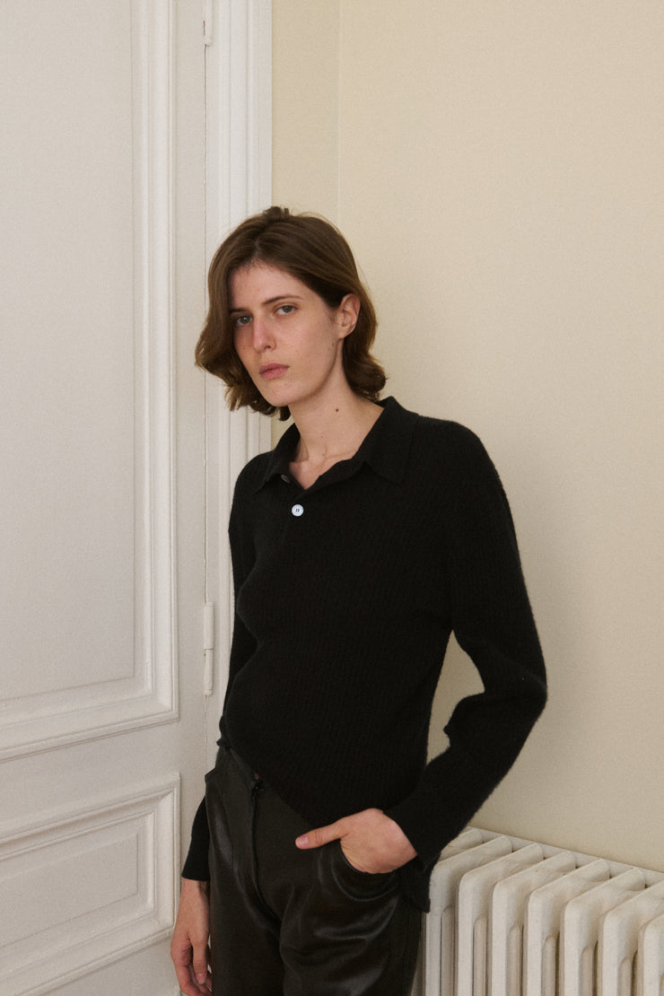 Hermes Black Sweater - Desert Vintage