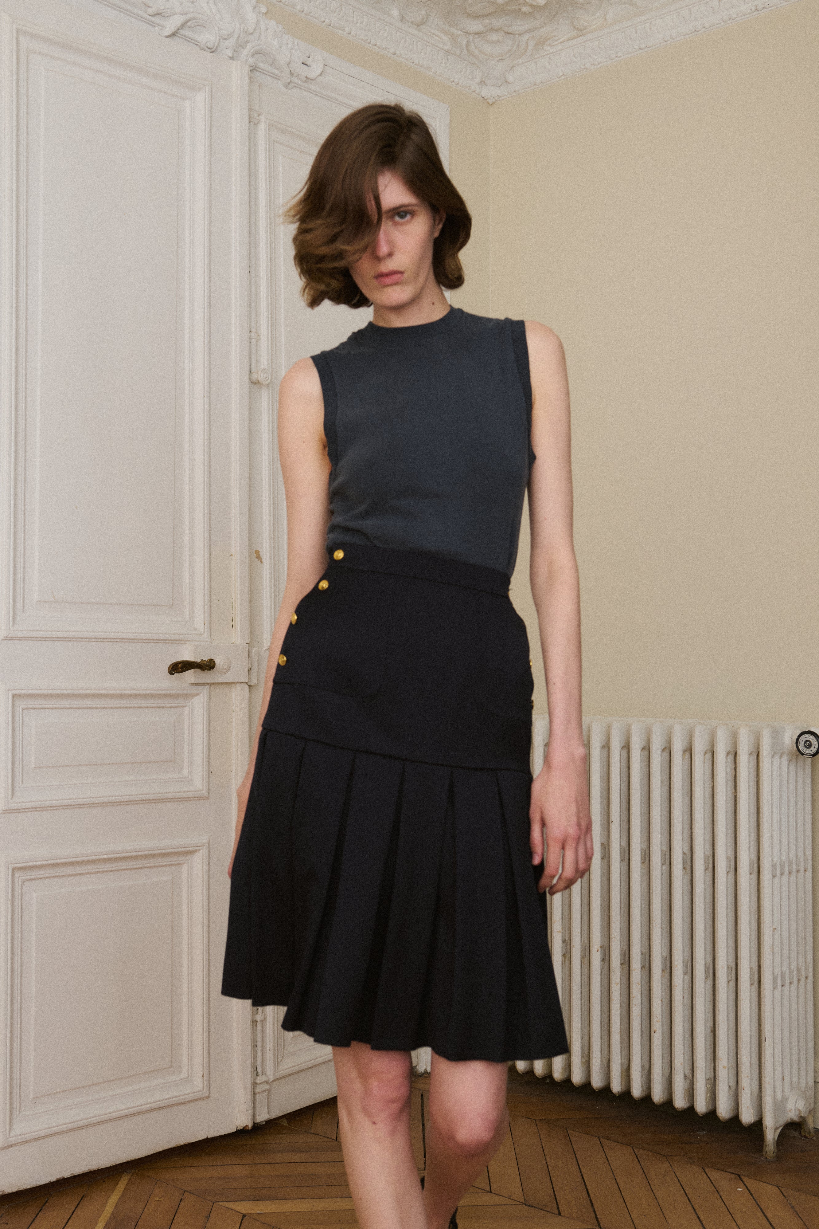 Chanel Pleated Skirt - Desert Vintage