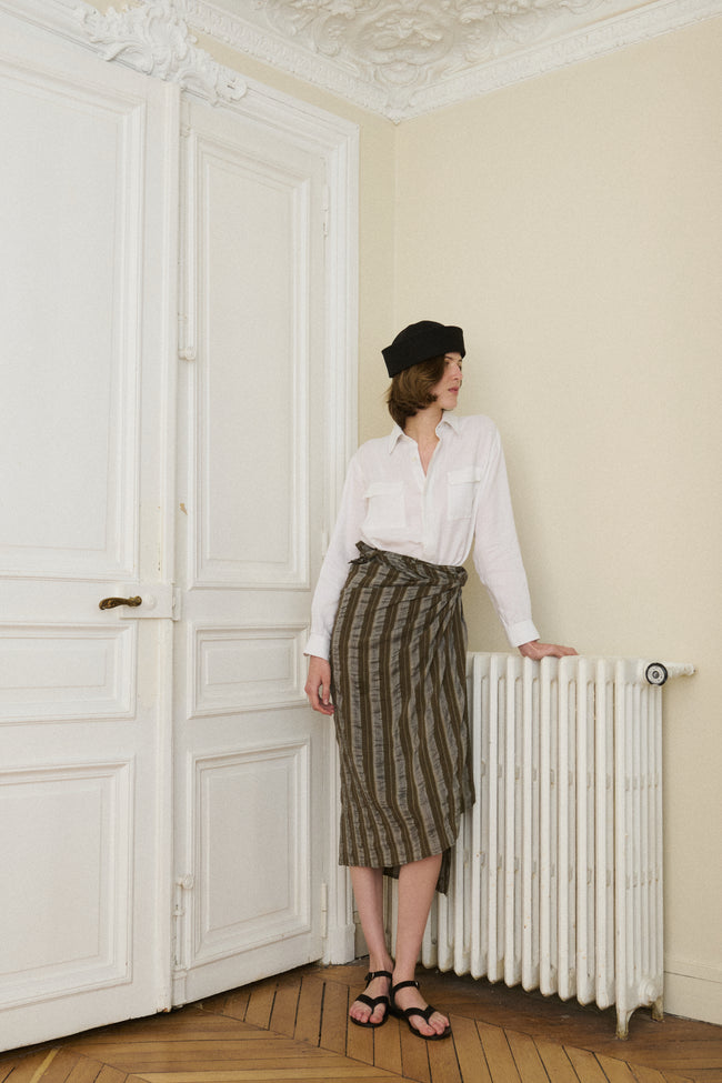 Marigela Hermes Shirt - Desert Vintage