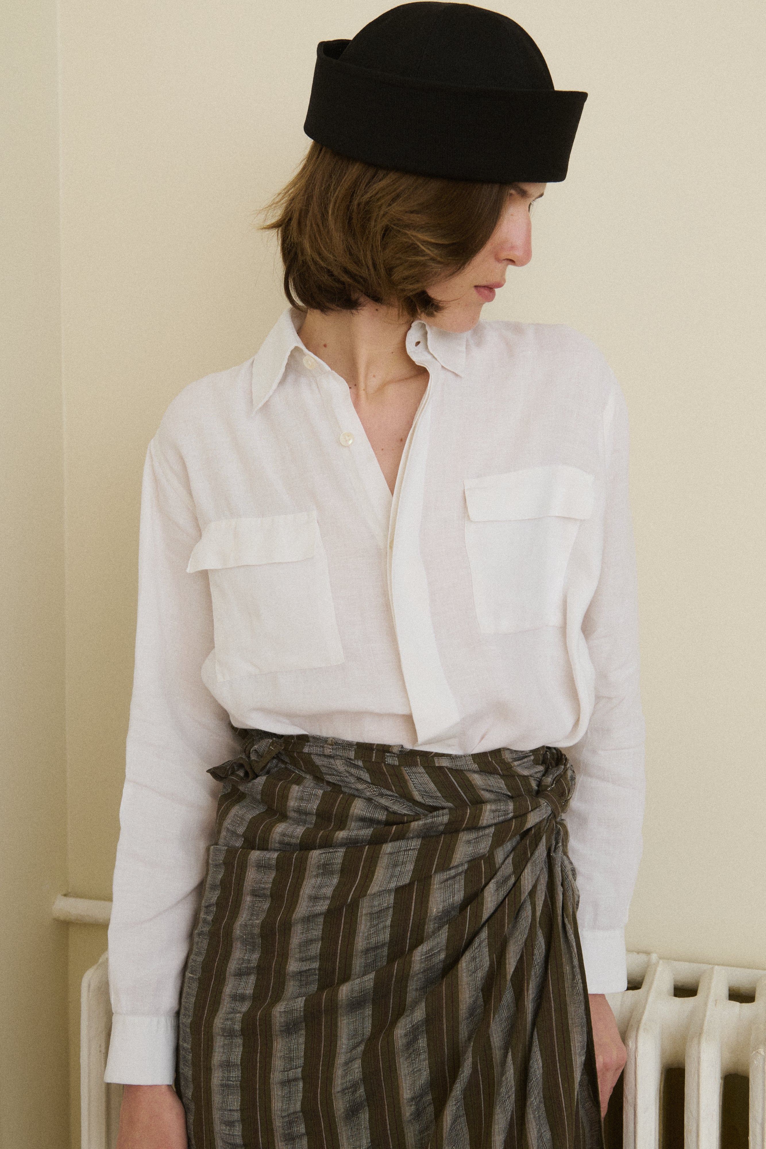 Marigela Hermes Shirt - Desert Vintage