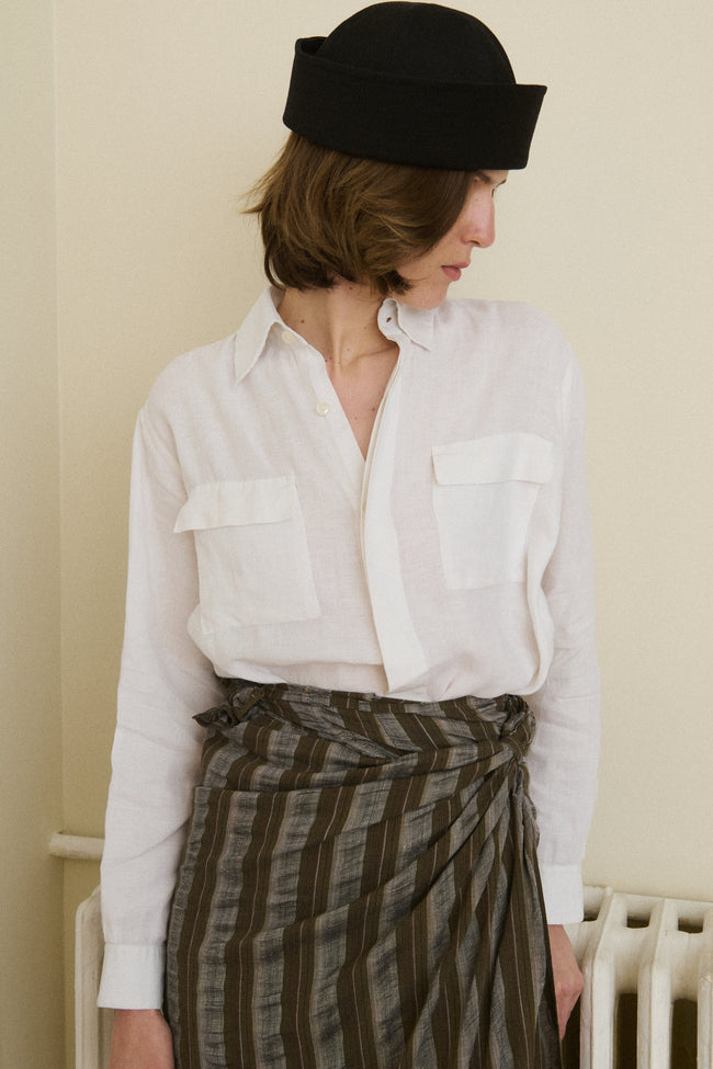 Marigela Hermes Shirt - Desert Vintage