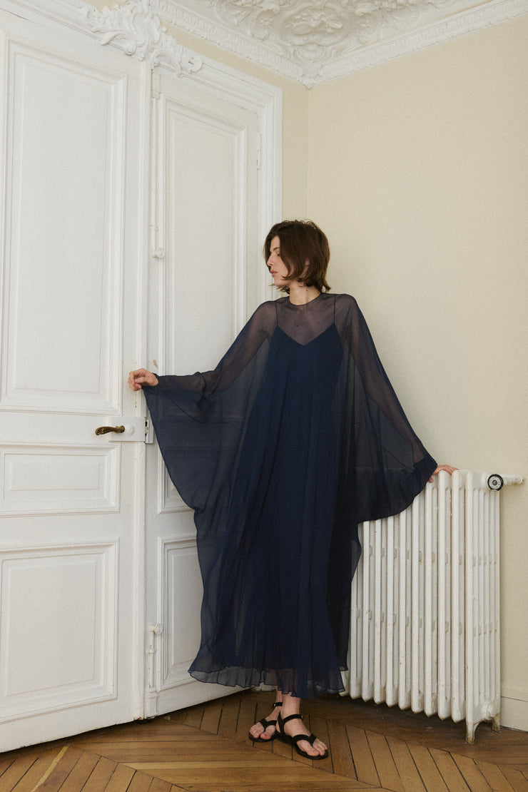 1970s Halston Silk Caftan - Desert Vintage