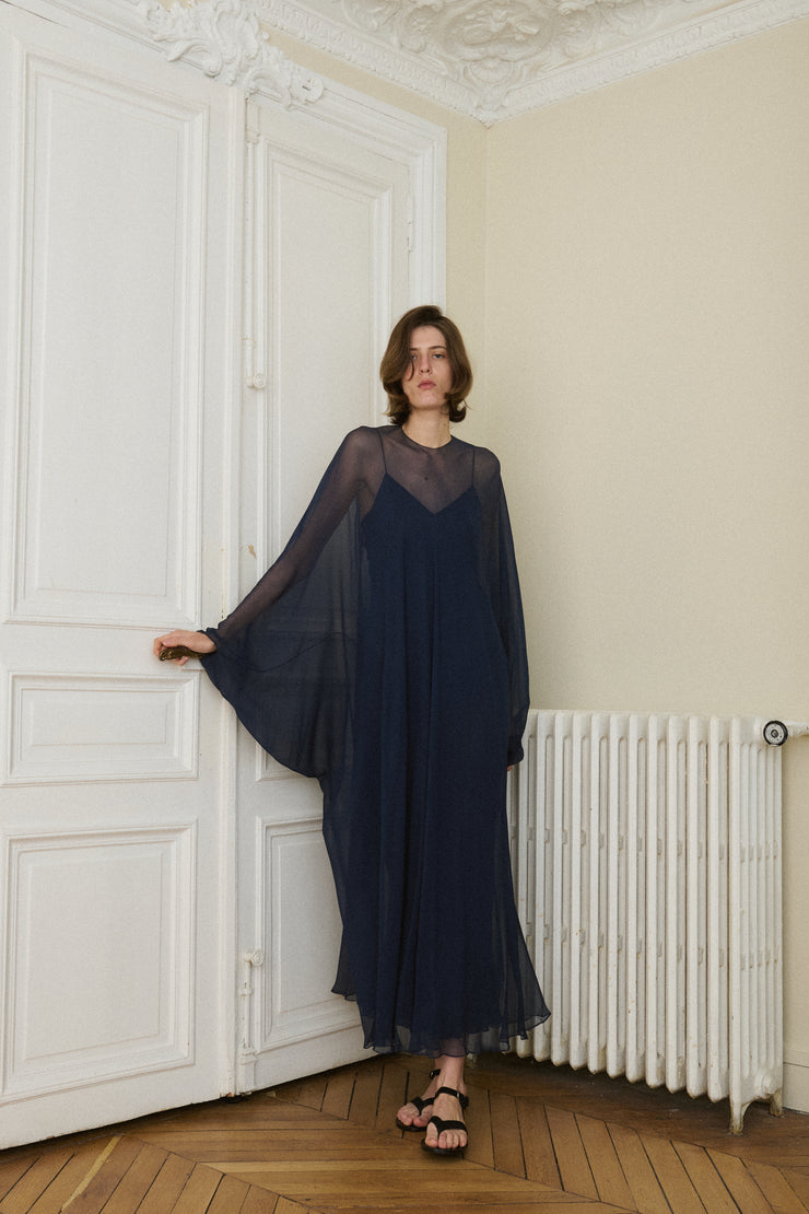 1970s Halston Silk Caftan - Desert Vintage
