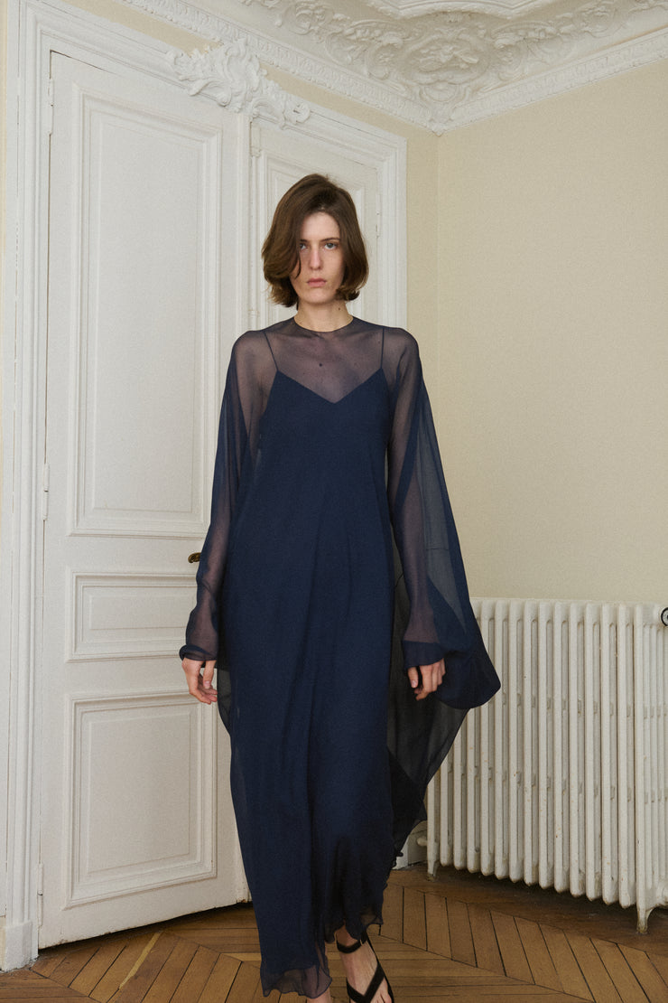 1970s Halston Silk Caftan - Desert Vintage