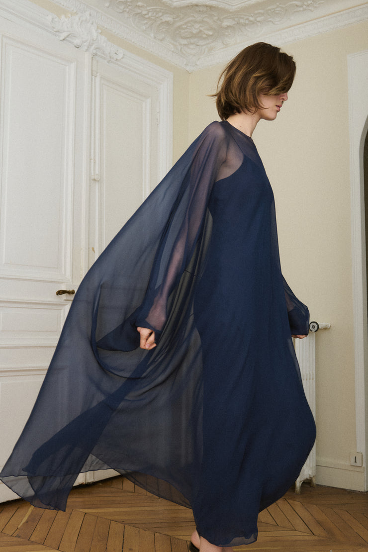 1970s Halston Silk Caftan - Desert Vintage