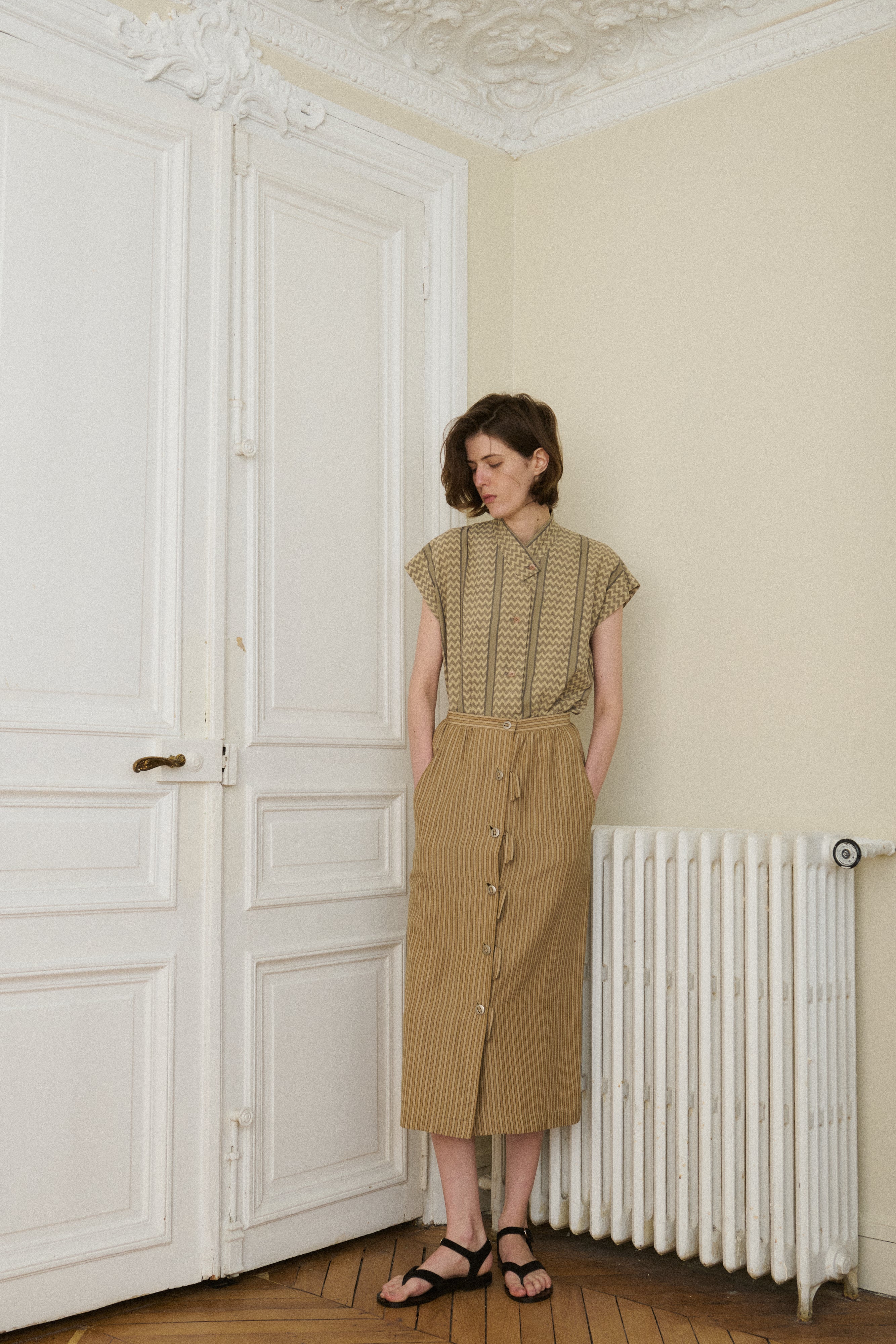 Issey Miyake Cotton Skirt - Desert Vintage
