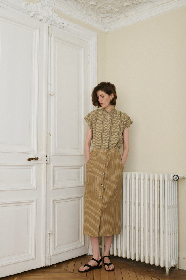 Issey Miyake Cotton Skirt - Desert Vintage
