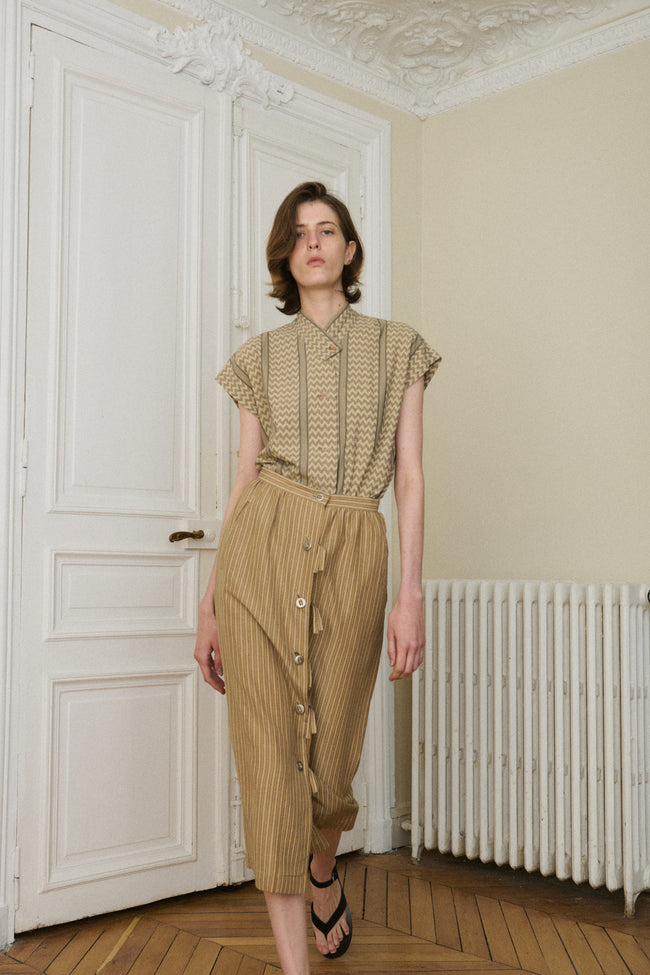 Issey Miyake Cotton Skirt - Desert Vintage