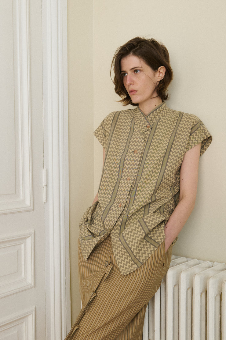 Issey Miyake Cotton Blouse - Desert Vintage