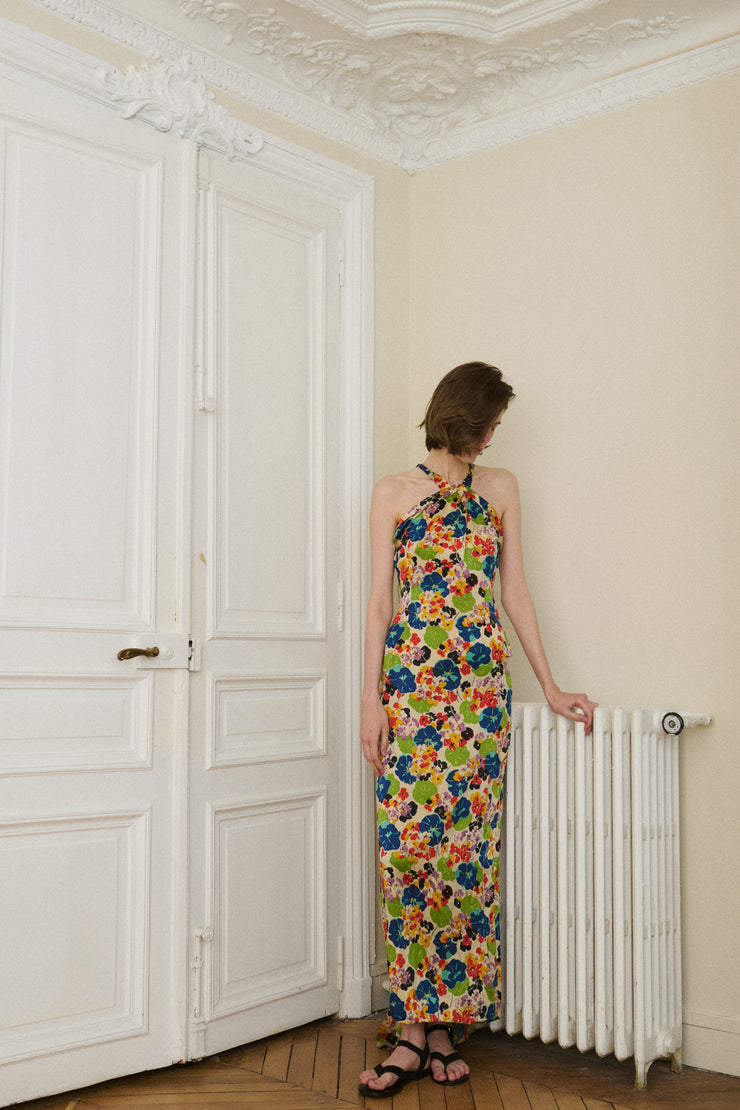 1930's Silk Dress - Desert Vintage