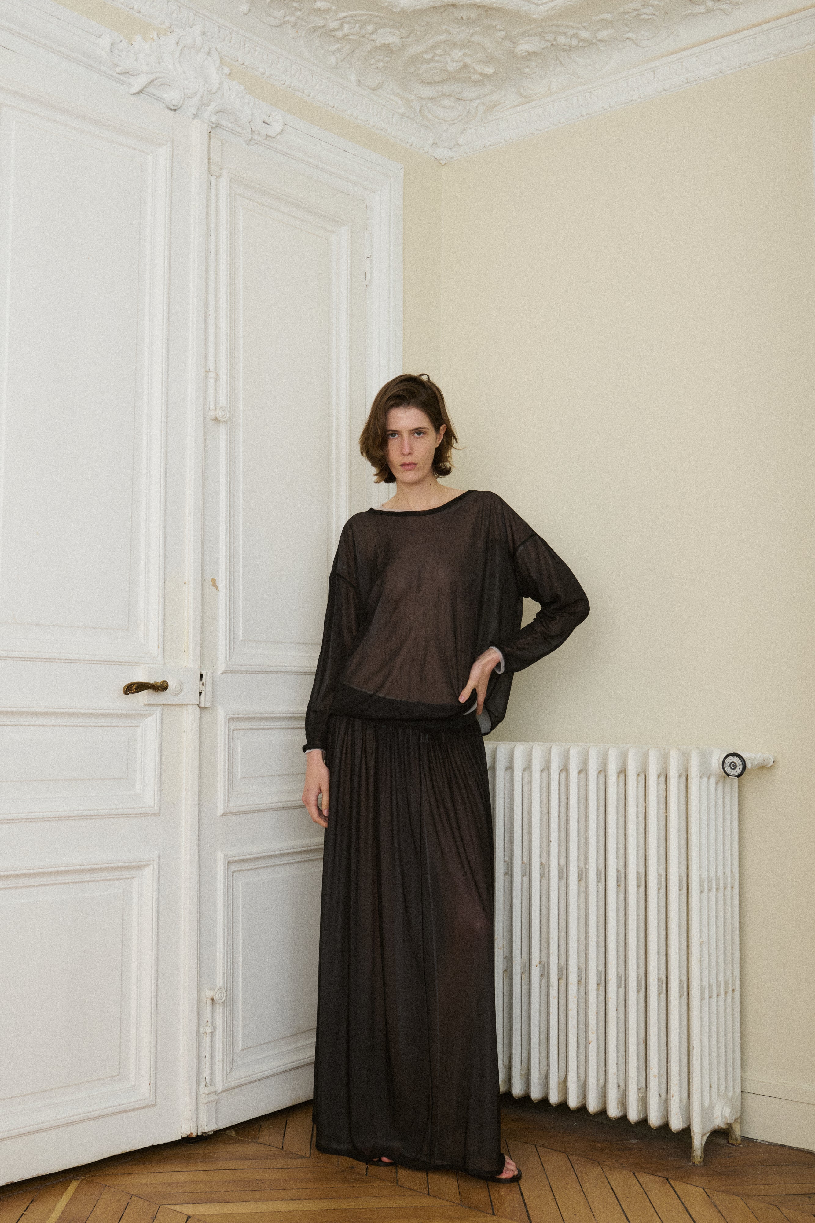 Dolce & Gabbana Layered Mesh Ensemble - Desert Vintage