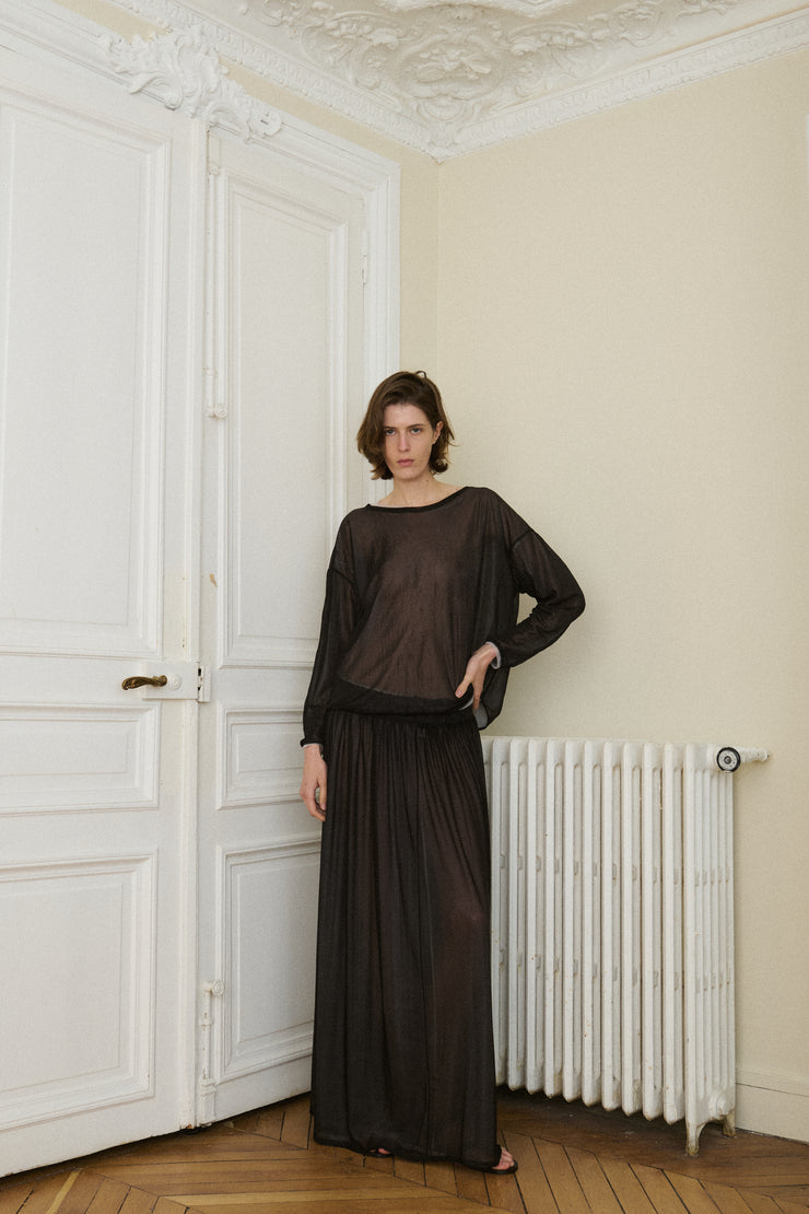 Dolce & Gabbana Layered Mesh Ensemble - Desert Vintage