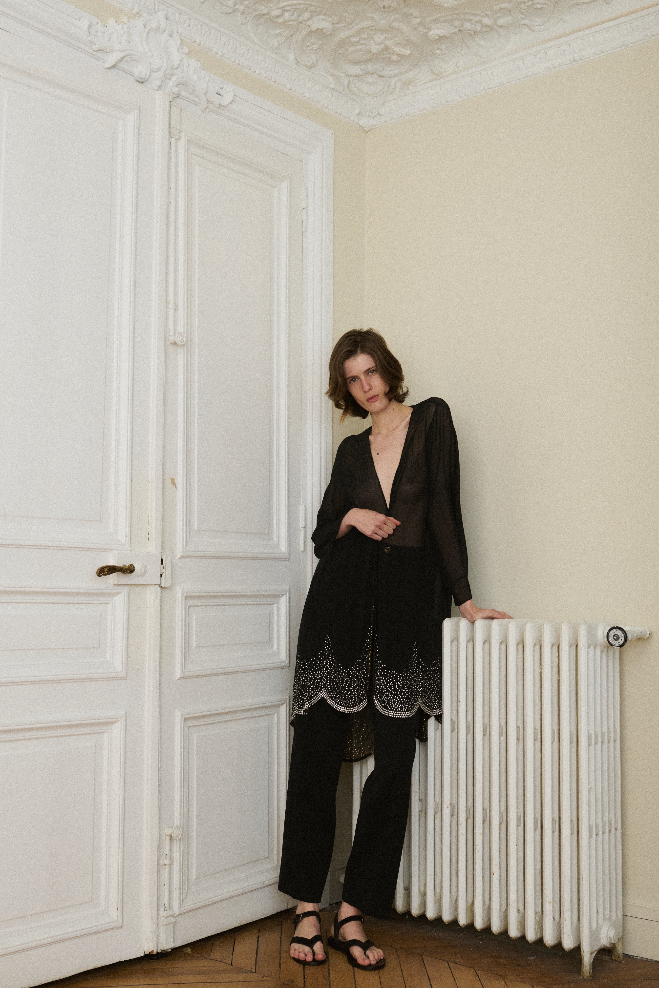 *Chiffon Tunic - Desert Vintage