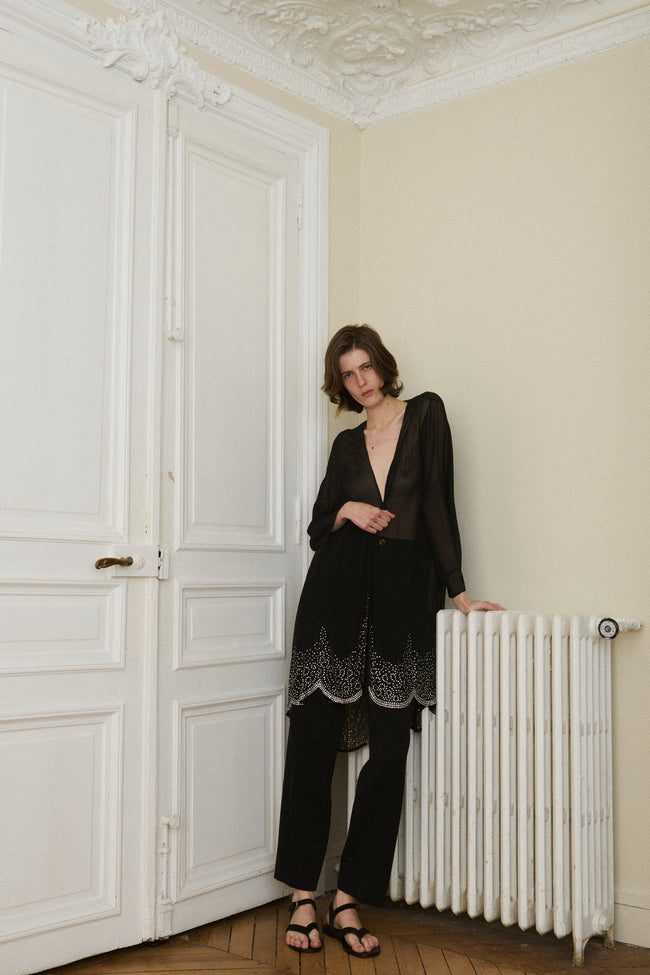 *Chiffon Tunic - Desert Vintage