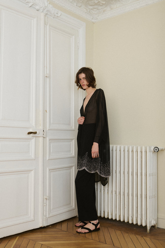 *Chiffon Tunic - Desert Vintage