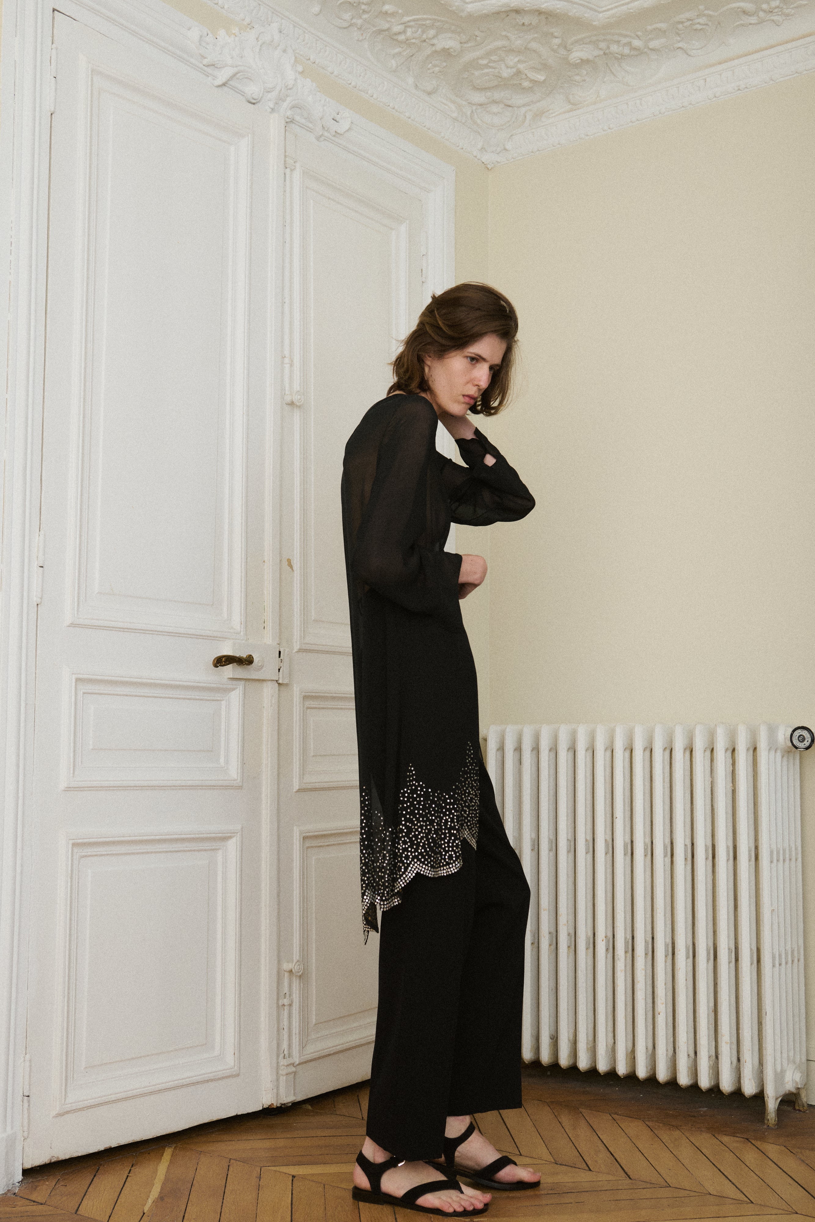 *Chiffon Tunic - Desert Vintage
